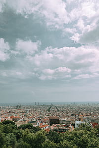 Concrete Structure Under White Clouds thumbnail
