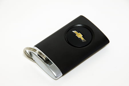 black and grey Chevrolet fob thumbnail