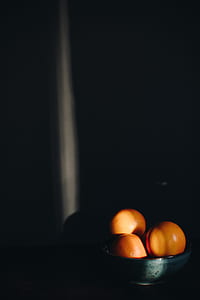 oranges on blue bowl thumbnail