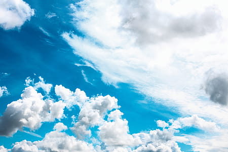 Blue Sky + White Clouds thumbnail
