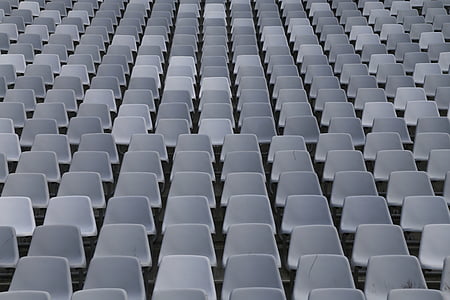 white plastic chair lot thumbnail