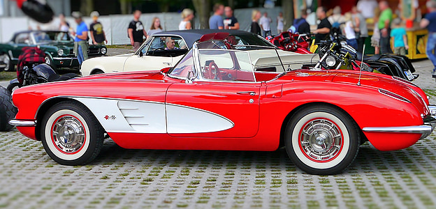red Chevrolet Corvette C1 thumbnail