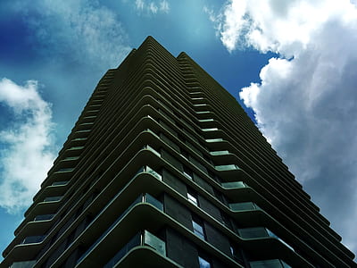 sky, clouds, building, architecture thumbnail
