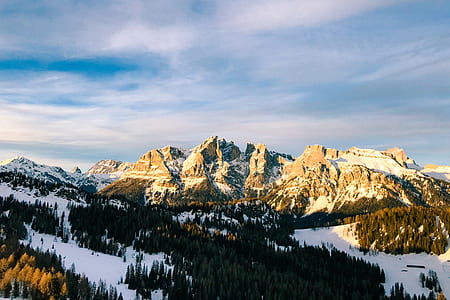 landscape photo of brown mountain thumbnail