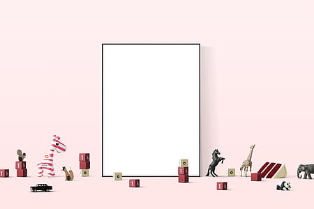 black photo frame near toys thumbnail