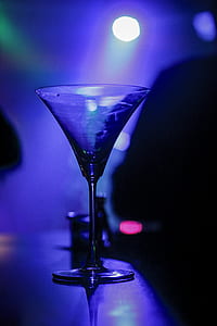 Closeup Photo of Clear Long Stem Wine Glass thumbnail