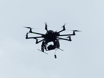 flying drone during daytime thumbnail