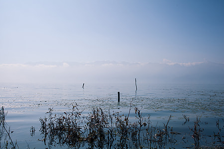 clear view skies and body of water photography thumbnail