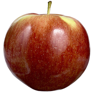 red apple in white surface thumbnail