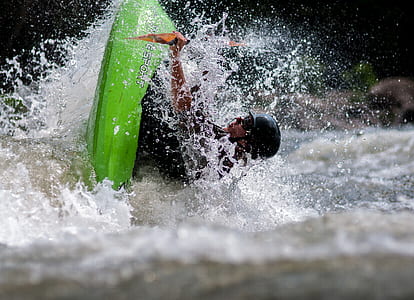 man on body of water thumbnail
