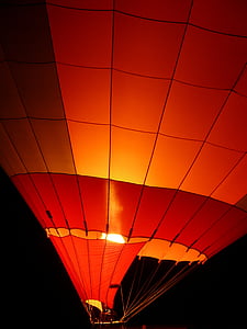red and orange hot air balloon thumbnail