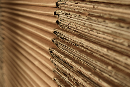 macro shot photography of brown cardboard edge lot thumbnail