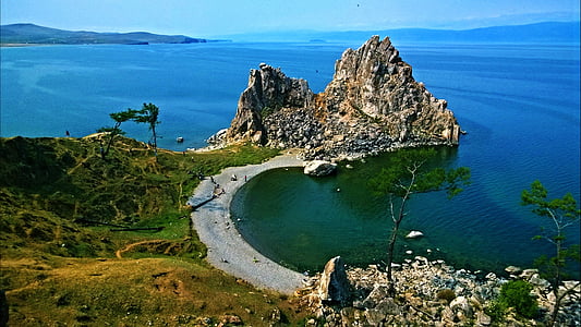 view of sea shore on island during daytime thumbnail
