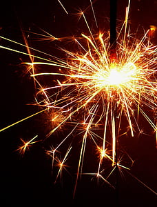 sparkler in macro shot thumbnail