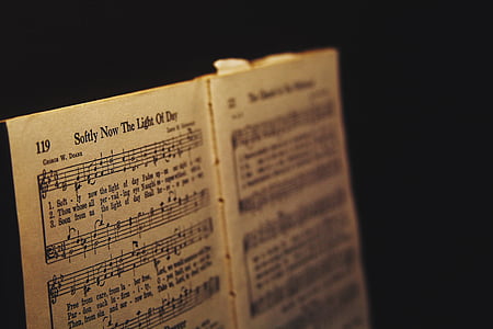 opened song book thumbnail