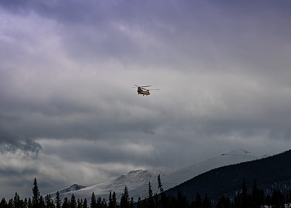 flying helicopter at sky thumbnail