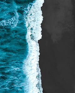 aerial photo of seashore thumbnail