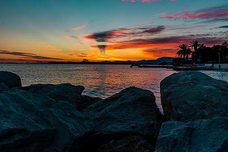 landscape photography of beach thumbnail