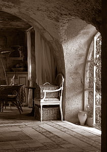 white wooden armchair thumbnail