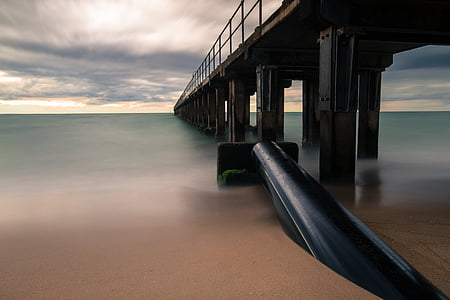 dock near body of water photography thumbnail