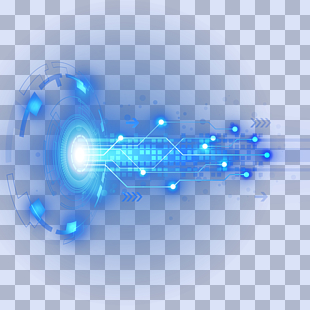 Light Photography Illustration, luminous efficiency of technology, blue laser-like matrix PNG clipart