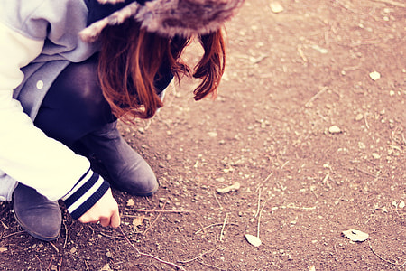 woman holding stick thumbnail