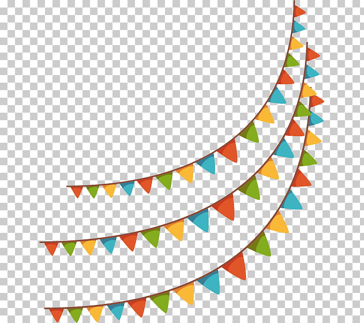 Brazil Illustration, holiday banners hanging flags, photo of 3-layer buntings PNG clipart