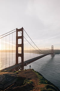 Hiking By Golden Gate Bridge Photo thumbnail