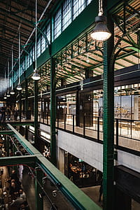 ‘Koszyki’ market hall, commonly known as the ‘People’s bazaar’, Warsaw, Poland thumbnail