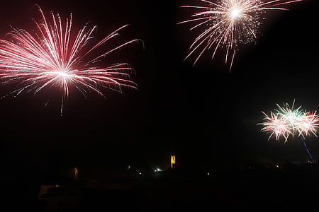 fire display at nighttime wallpaper thumbnail