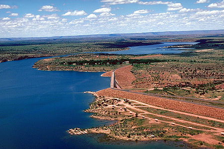 Conchas Dam landscape in New Mexico thumbnail