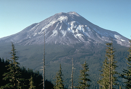 landscape photo of mountain covered with snow thumbnail