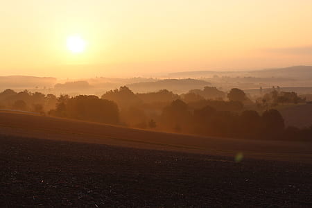 wide field during sunset thumbnail