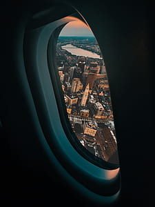 aerial photography of houses and buildings thumbnail