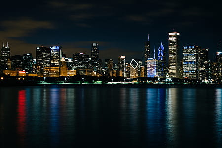 aerial photography of high-rise buildings thumbnail