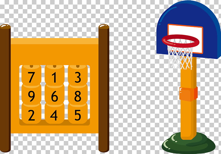 Basketball Hoop Game Cartoon Basketball The Toy Decoration