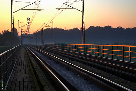 gray metal rail way thumbnail