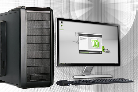 flat screen monitor and computer tower thumbnail