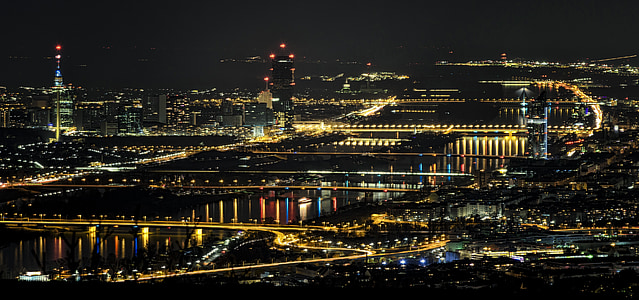 aerial photograph of cityscapes thumbnail