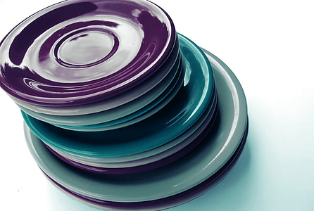 piled ceramic plates thumbnail