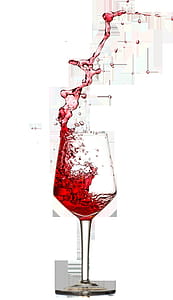Red Wine Poured in Wine Glass thumbnail