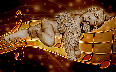 cherub white illustration thumbnail