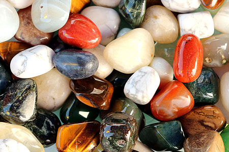 assorted-color polish stone lot thumbnail