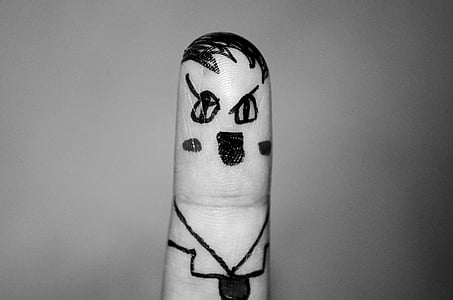 human finger art thumbnail