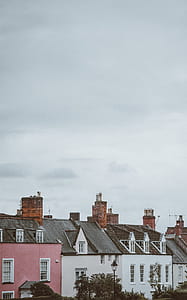 house under white sky thumbnail