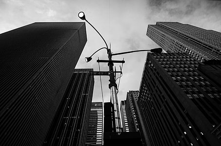 worm's eyeview of cityscape photography thumbnail