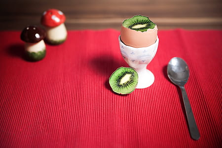 kiwi fruit in eggshell thumbnail