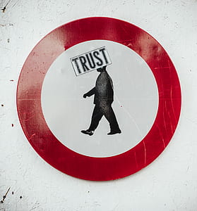 round red and white Trust decor thumbnail