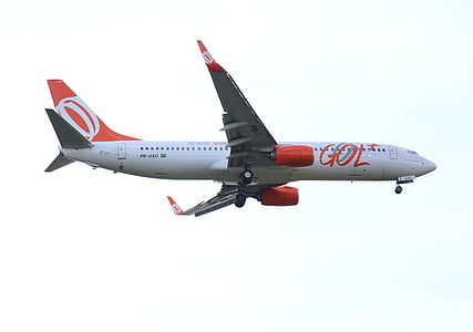 white and red GOL+ airplane thumbnail