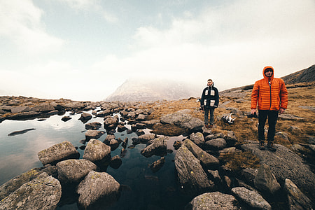 two men wearing hoodies thumbnail